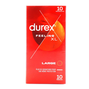 Durex Feeling XL Préservatifs Larges