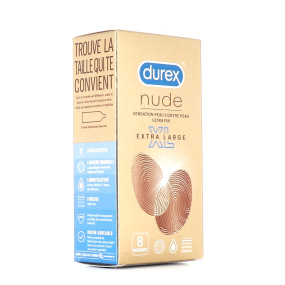 Durex Nude Extra Large Préservatifs XL