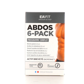 Eafit Abdos 6-Pack Programme Complet 120 comprimés