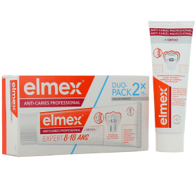 Elmex Dentifrice Anti-Caries Professional + Ortho 8-18 ans