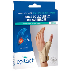 Epitact Orthèse Pouce de Repos Thermoformable