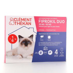 Fiprokil Duo Chat Spot-On Antiparasitaire