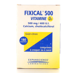 Fixical 500 Vitamine D3 500mg