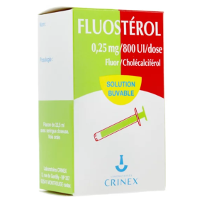 Fluosterol 0,25 mg/800 UI/dose
