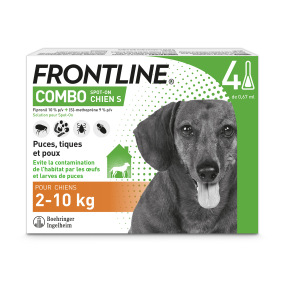 Frontline Combo Chien 4 et 6 pipettes
