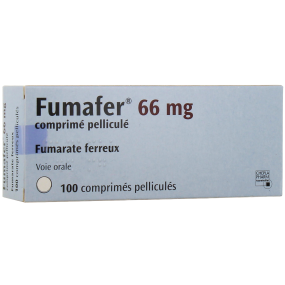 Fumafer 66 mg 100 comprimés