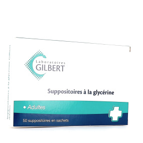GILBERT Suppositoires à la Glycérine Adultes