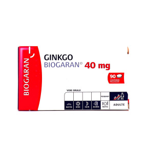 Ginkgo 40 mg Biogaran 90 cps