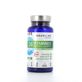 Granions 24 vitamines minéraux et plantes senior