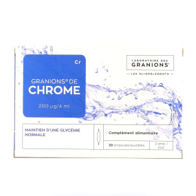 Granions de Chrome 200 µg/j