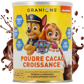Granions Kid Pat Patrouille Poudre Cacao Croissance