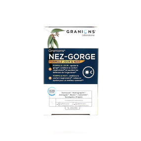 Granions Nez Gorge 10 gélules + 10 comprimés