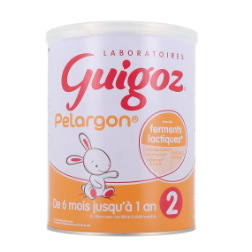 Guigoz Pelargon Lait 2ème âge