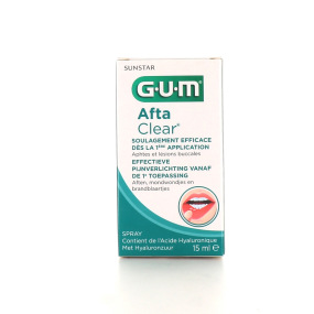 Gum Afta Clear Spray aphtes et lésions buccales