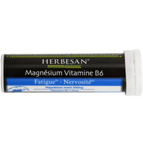 Herbesan Magnésium Vitamine B6 Fatigue Nervosité
