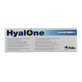 Hyalone Solution de Hyaluronate de Sodium 1,5% seringue