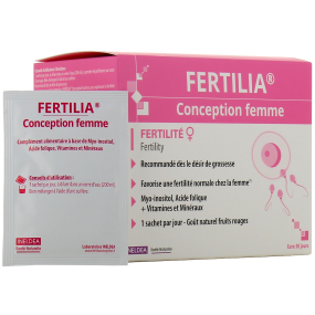 Fertilia® conception homme fertilité masculine sachet etui 30