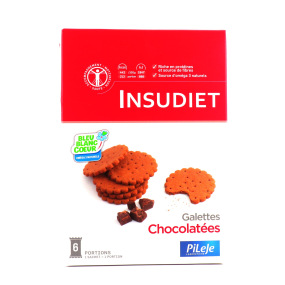 Insudiet Galettes Chocolatées 6 portions
