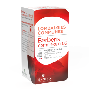 Lehning Berberis Complexe 83 Solution buvable en gouttes 30 ml