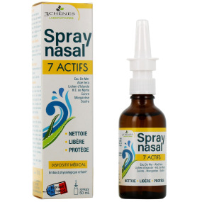Les 3 Chênes Spray Nasal 7 Actifs