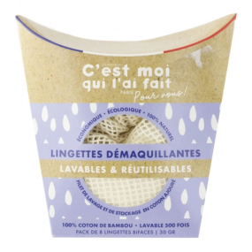 Lingettes lavables 100% coton bio - Chouette Dolittles