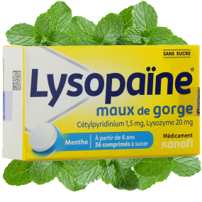 Lysopaine Maux de gorge