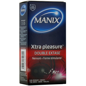 Manix Préservatifs Xtra Pleasure Double Extase