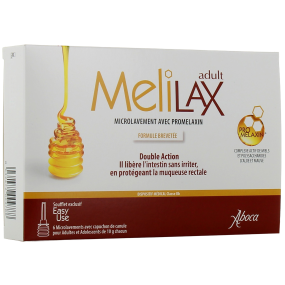 Melilax Pediatric Microlavement avec Promelaxin 6 x 5g