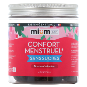 Mium Lab Confort Menstruel Gummies sans sucres