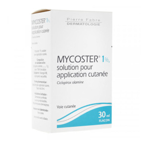 Mycoster 1% Solution pour Application cutanée