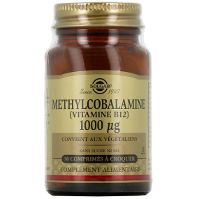 Solgar Méthylcobalamine Vitamine B12 1000 µg