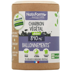 Nat & Form Charbon Végétal Activé Bio