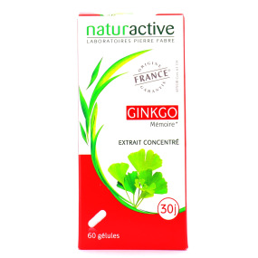 Naturactive Ginkgo Extrait Concentré 60 gélules