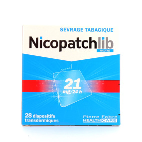 Nicopatchlib 21mg / 24h patchs transdermiques
