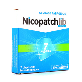 Nicopatchlib 7mg / 24h patchs transdermiques
