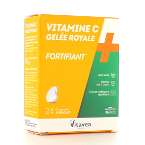 Nutrisanté Fortifiant Vitamine C Gelée Royale 24 comprimés