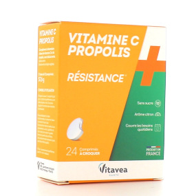 Nutrisanté Résistance Vitamine C Propolis 24 comprimés