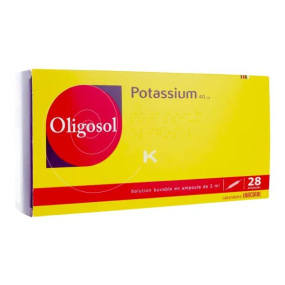 Oligosol Potassium 28 ampoules