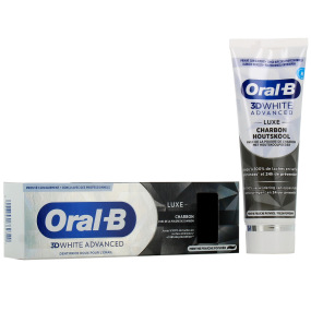 Oral-B 3D White Advanced Dentifrice Luxe Charbon