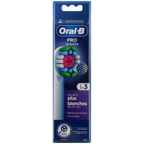 Oral B Pro 3D White Brossettes de Rechange