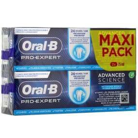 Oral-B Pro Expert Advanced Science Dentifrice Nettoyage intense
