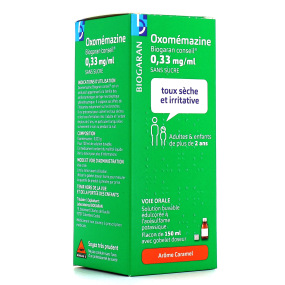 Oxomémazine 0,33 mg/ml 150 ml Sans Sucre