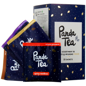 Panda Tea Assortiment Thés & Infusions d'Hiver