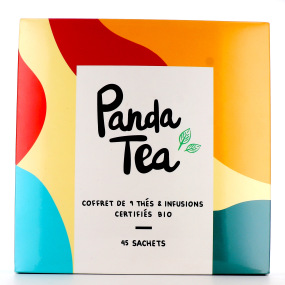 Coffret 8 infusions bio - Panda Tea - Boutique de Noël