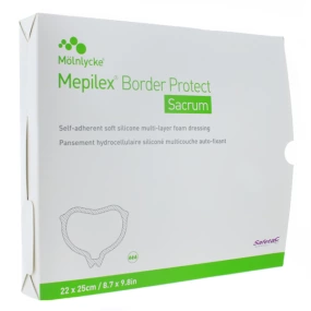 Mepilex Border Protect Sacrum Pansement Hydrocellulaire