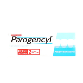 Parogencyl Dentifrice Prévention Gencives Lot 2 x 75ml