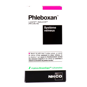NHCO Phleboxan Système veineux 42 gélules