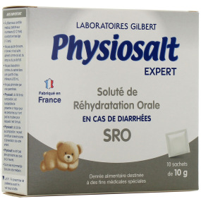 Physiolac Physiosalt Soluté de Réhydratation Oral 10 sachets