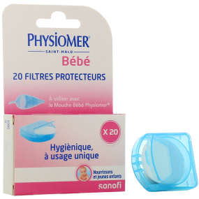 Physiomer mouche bébé recharge 20 filtres