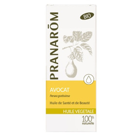 Pranarom huile végétale Bio avocat 50 ml